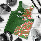 South Sydney Rabbitohs Men Tank Top Polynesian Tribal Tattoo Pacific Sport Art