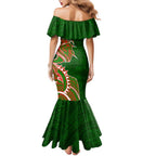 South Sydney Rabbitohs Mermaid Dress Polynesian Tribal Tattoo Pacific Sport Art