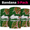 South Sydney Rabbitohs Neck Gaiter Polynesian Tribal Tattoo Pacific Sport Art