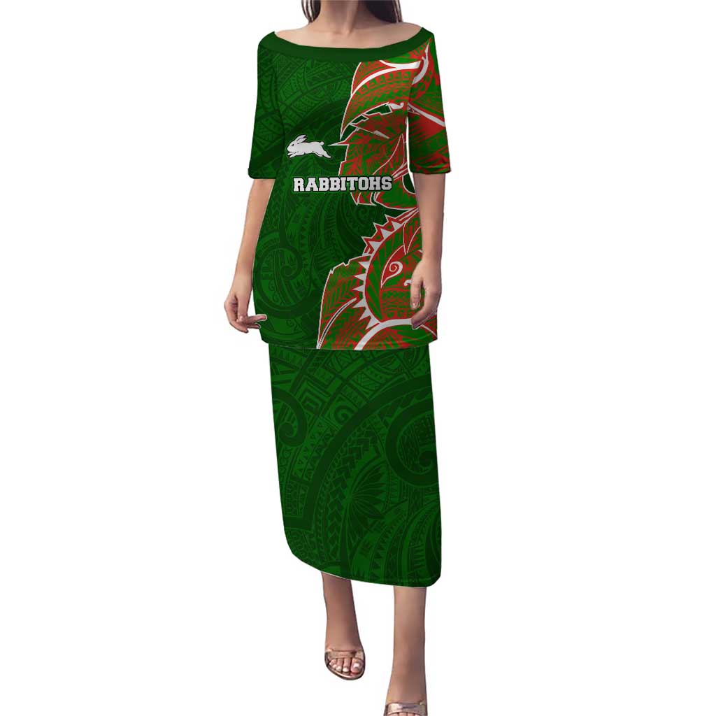 South Sydney Rabbitohs Puletasi Polynesian Tribal Tattoo Pacific Sport Art