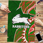 South Sydney Rabbitohs Puzzle Polynesian Tribal Tattoo Pacific Sport Art