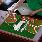 South Sydney Rabbitohs Puzzle Polynesian Tribal Tattoo Pacific Sport Art
