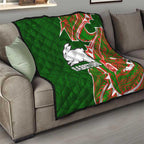 South Sydney Rabbitohs Quilt Polynesian Tribal Tattoo Pacific Sport Art