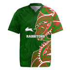 South Sydney Rabbitohs Rugby Jersey Polynesian Tribal Tattoo Pacific Sport Art
