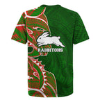 South Sydney Rabbitohs Rugby Jersey Polynesian Tribal Tattoo Pacific Sport Art