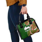 South Sydney Rabbitohs Shoulder Handbag Polynesian Tribal Tattoo Pacific Sport Art