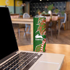 South Sydney Rabbitohs Skinny Tumbler Polynesian Tribal Tattoo Pacific Sport Art