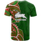 South Sydney Rabbitohs T Shirt Polynesian Tribal Tattoo Pacific Sport Art