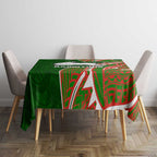 South Sydney Rabbitohs Tablecloth Polynesian Tribal Tattoo Pacific Sport Art
