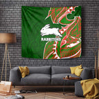 South Sydney Rabbitohs Tapestry Polynesian Tribal Tattoo Pacific Sport Art