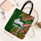 South Sydney Rabbitohs Tote Bag Polynesian Tribal Tattoo Pacific Sport Art