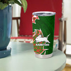 South Sydney Rabbitohs Tumbler Cup Polynesian Tribal Tattoo Pacific Sport Art