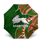 South Sydney Rabbitohs Umbrella Polynesian Tribal Tattoo Pacific Sport Art