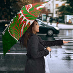 South Sydney Rabbitohs Umbrella Polynesian Tribal Tattoo Pacific Sport Art