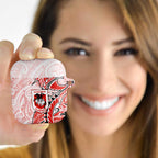 St George Illawarra Dragons AirPods Case Polynesian Tribal Tattoo Pacific Sport Art