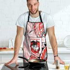 St George Illawarra Dragons Apron Polynesian Tribal Tattoo Pacific Sport Art