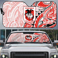 St George Illawarra Dragons Auto Sun Shade Polynesian Tribal Tattoo Pacific Sport Art