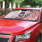 St George Illawarra Dragons Auto Sun Shade Polynesian Tribal Tattoo Pacific Sport Art