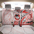 St George Illawarra Dragons Back Car Seat Cover Polynesian Tribal Tattoo Pacific Sport Art