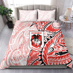 St George Illawarra Dragons Bedding Set Polynesian Tribal Tattoo Pacific Sport Art
