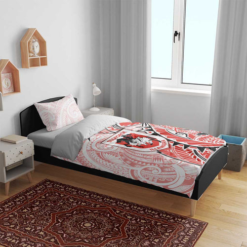 St George Illawarra Dragons Bedding Set Polynesian Tribal Tattoo Pacific Sport Art