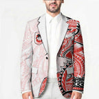 St George Illawarra Dragons Blazer Polynesian Tribal Tattoo Pacific Sport Art