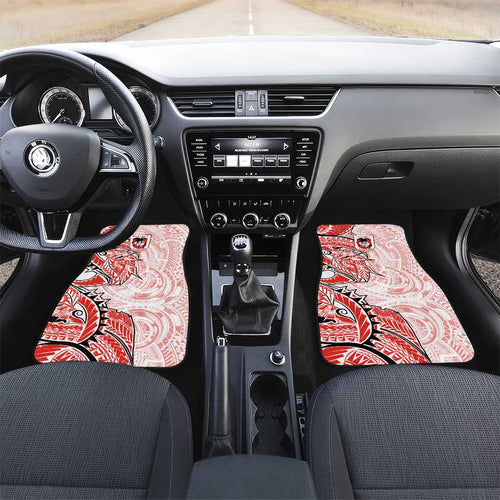 St George Illawarra Dragons Car Mats Polynesian Tribal Tattoo Pacific Sport Art