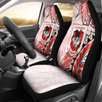 St George Illawarra Dragons Car Seat Cover Polynesian Tribal Tattoo Pacific Sport Art