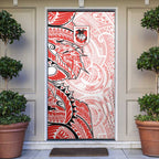 St George Illawarra Dragons Door Cover Polynesian Tribal Tattoo Pacific Sport Art