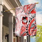 St George Illawarra Dragons Garden Flag Polynesian Tribal Tattoo Pacific Sport Art