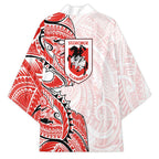 St George Illawarra Dragons Kimono Polynesian Tribal Tattoo Pacific Sport Art
