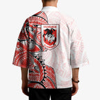 St George Illawarra Dragons Kimono Polynesian Tribal Tattoo Pacific Sport Art