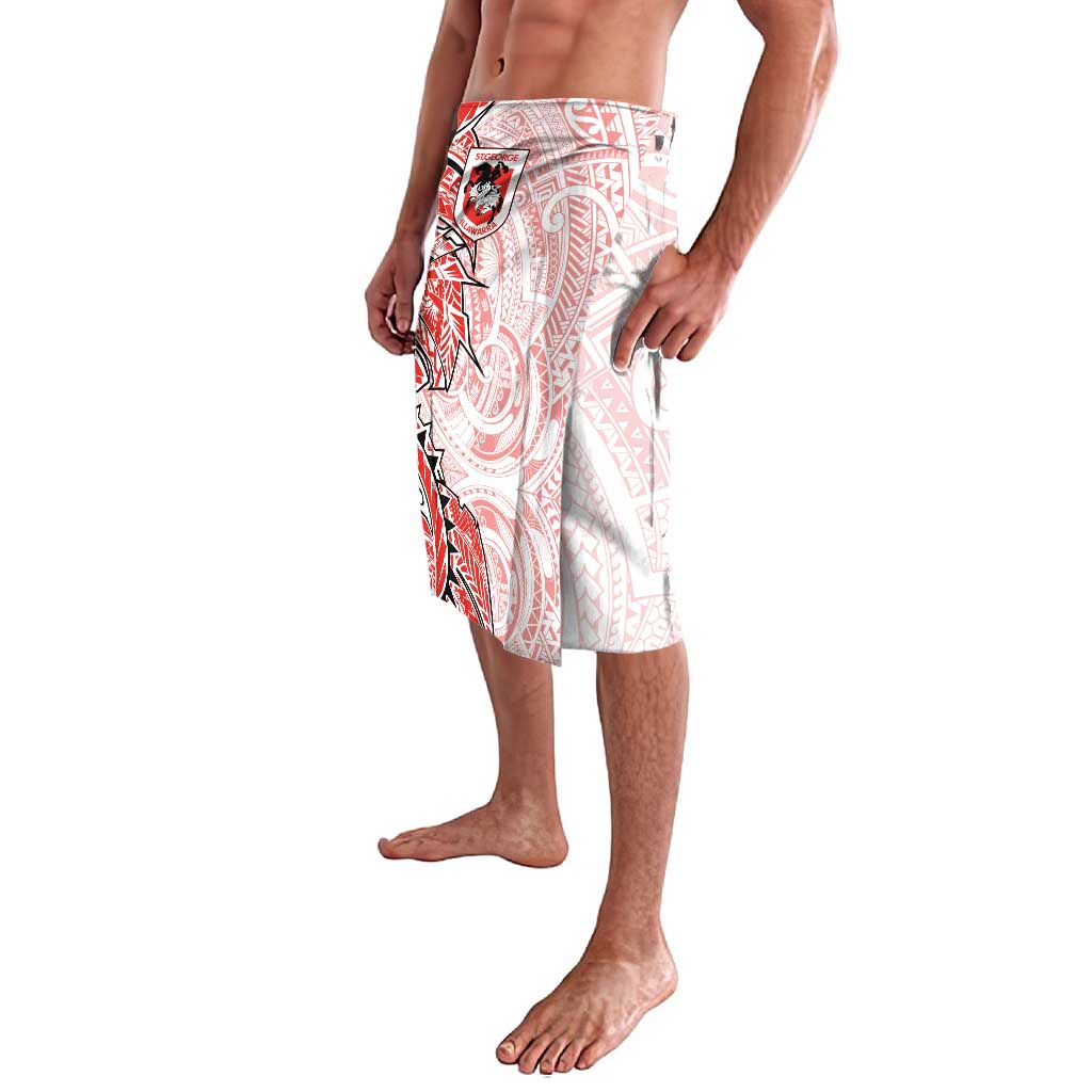 St George Illawarra Dragons Lavalava Polynesian Tribal Tattoo Pacific Sport Art