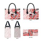 St George Illawarra Dragons Leather Bag Polynesian Tribal Tattoo Pacific Sport Art