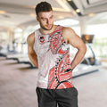 St George Illawarra Dragons Men Tank Top Polynesian Tribal Tattoo Pacific Sport Art