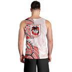 St George Illawarra Dragons Men Tank Top Polynesian Tribal Tattoo Pacific Sport Art