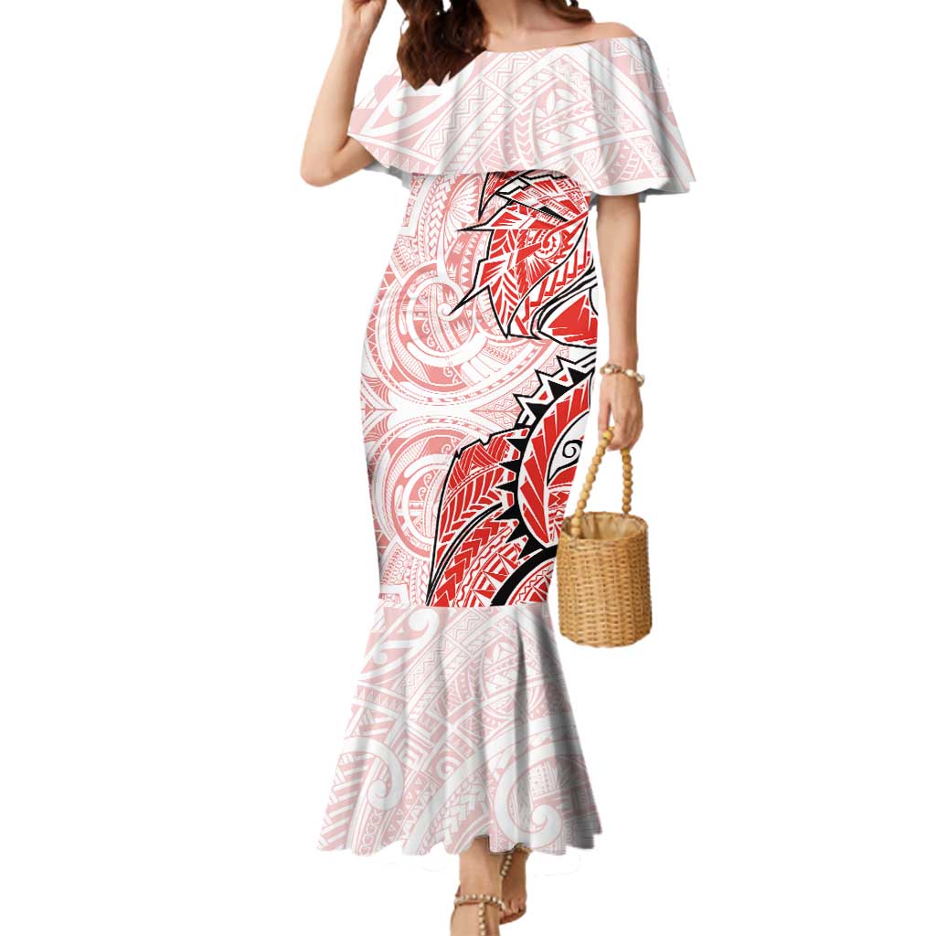 St George Illawarra Dragons Mermaid Dress Polynesian Tribal Tattoo Pacific Sport Art