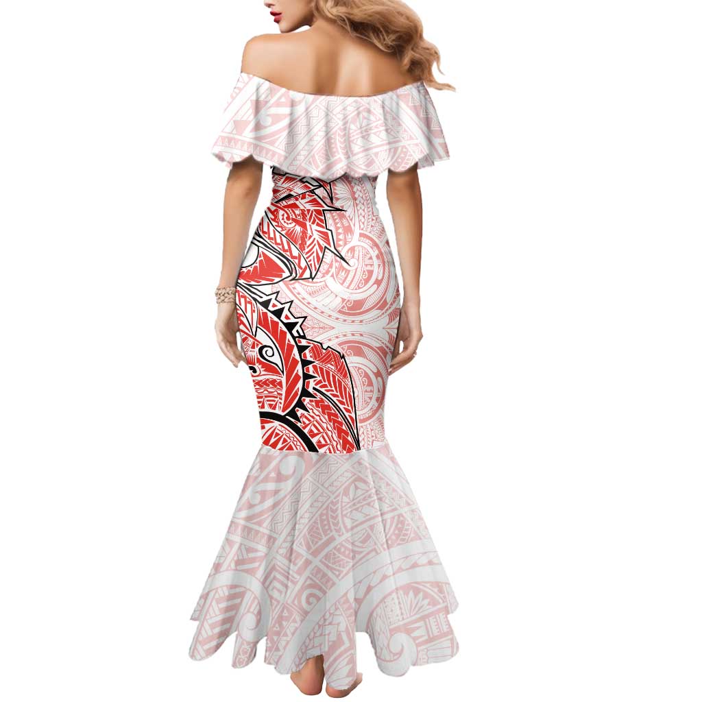 St George Illawarra Dragons Mermaid Dress Polynesian Tribal Tattoo Pacific Sport Art