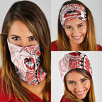 St George Illawarra Dragons Neck Gaiter Polynesian Tribal Tattoo Pacific Sport Art