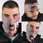 St George Illawarra Dragons Neck Gaiter Polynesian Tribal Tattoo Pacific Sport Art