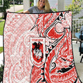 St George Illawarra Dragons Quilt Polynesian Tribal Tattoo Pacific Sport Art