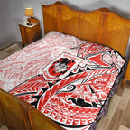 St George Illawarra Dragons Quilt Polynesian Tribal Tattoo Pacific Sport Art