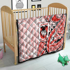 St George Illawarra Dragons Quilt Polynesian Tribal Tattoo Pacific Sport Art