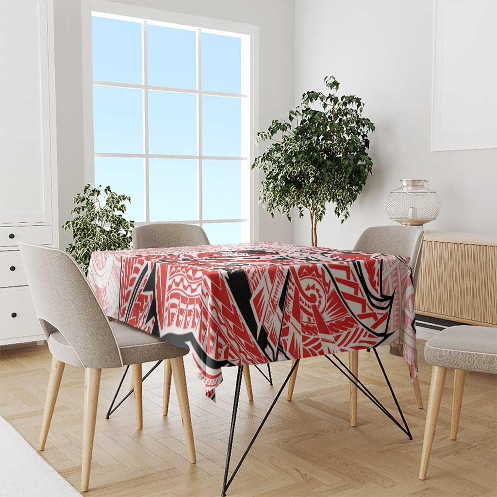 St George Illawarra Dragons Tablecloth Polynesian Tribal Tattoo Pacific Sport Art