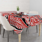 St George Illawarra Dragons Tablecloth Polynesian Tribal Tattoo Pacific Sport Art