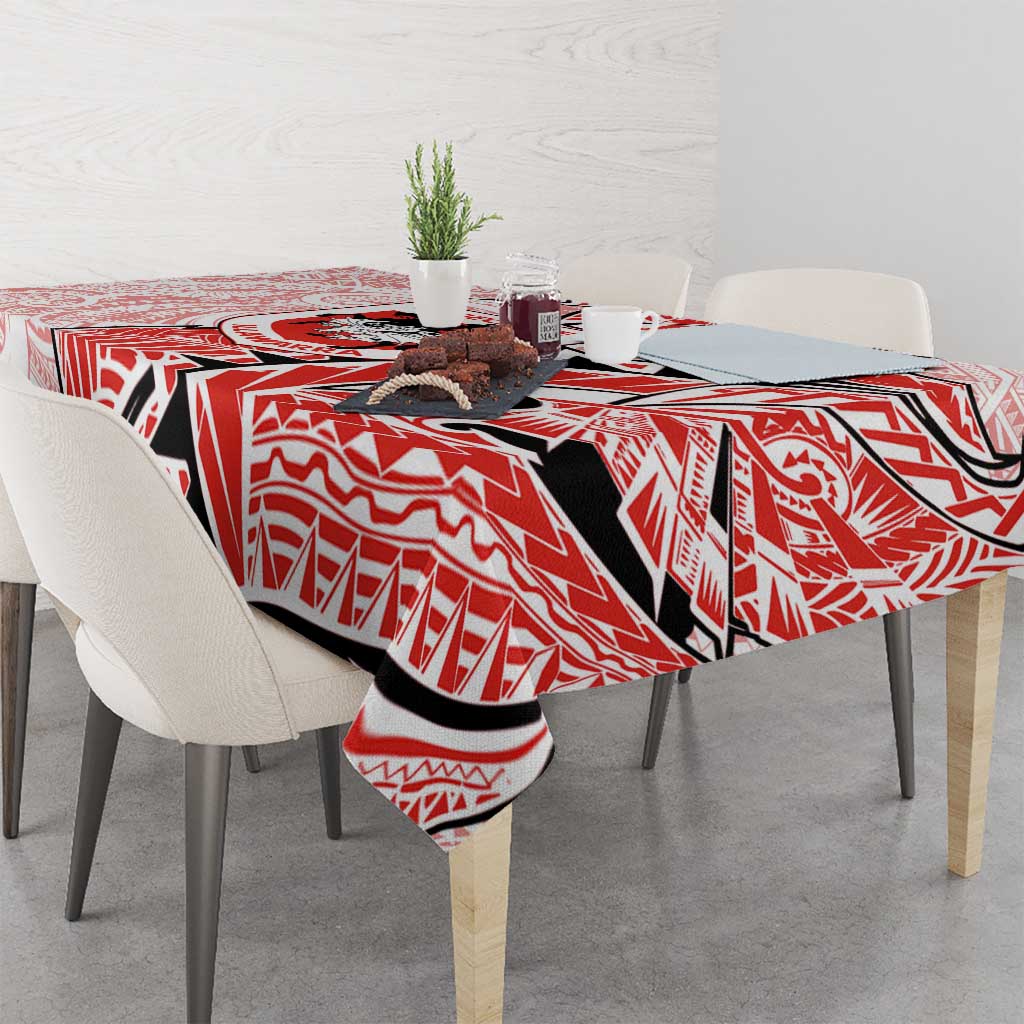 St George Illawarra Dragons Tablecloth Polynesian Tribal Tattoo Pacific Sport Art