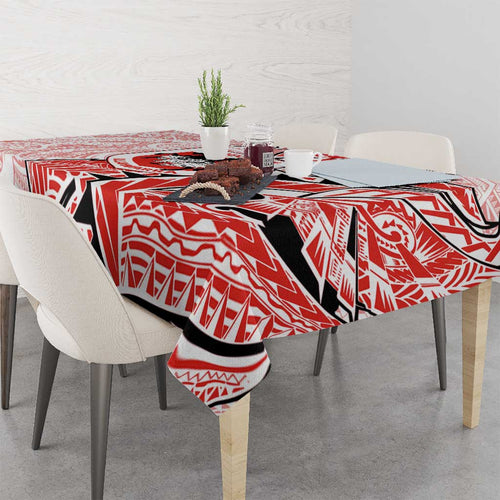 St George Illawarra Dragons Tablecloth Polynesian Tribal Tattoo Pacific Sport Art