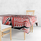 St George Illawarra Dragons Tablecloth Polynesian Tribal Tattoo Pacific Sport Art