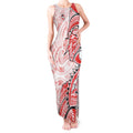 St George Illawarra Dragons Tank Maxi Dress Polynesian Tribal Tattoo Pacific Sport Art