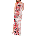 St George Illawarra Dragons Tank Maxi Dress Polynesian Tribal Tattoo Pacific Sport Art